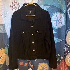 GAP Women's Black Corduroy Jacket NWOT
